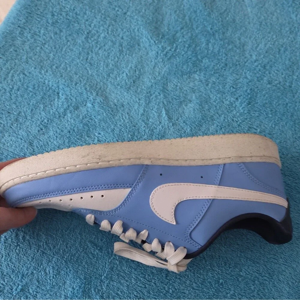 Nike Court Vision Low Next Nature White Light Photo Blue Sneakers DH2987-105 Siz